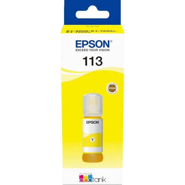 Epson Original Ink Cartridge Epson 113 EcoTank Pigment Yellow ink bottle Geel