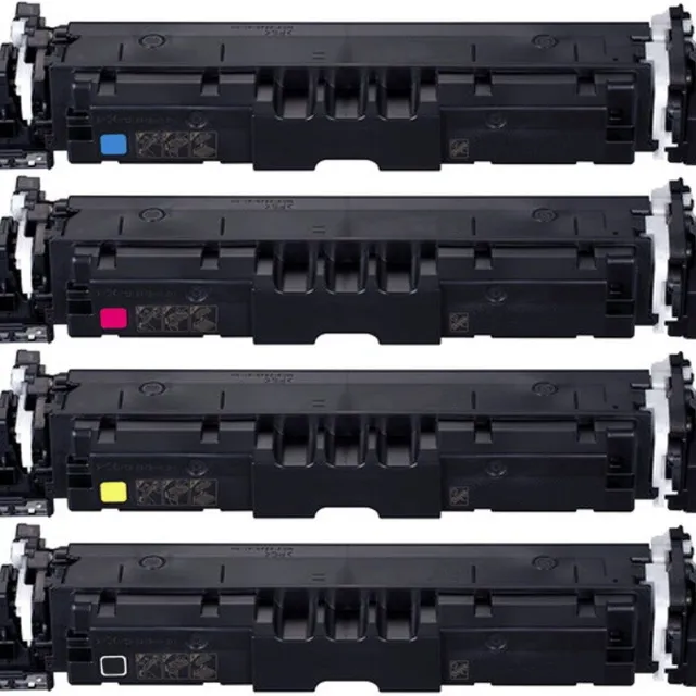 Inktkenners Toners Geschikt voor Canon 069 | Multipack van 4 stuks Geschikt voor Canon i-SENSYS MF752Cdw - MF754Cdw - LBP673Cdw