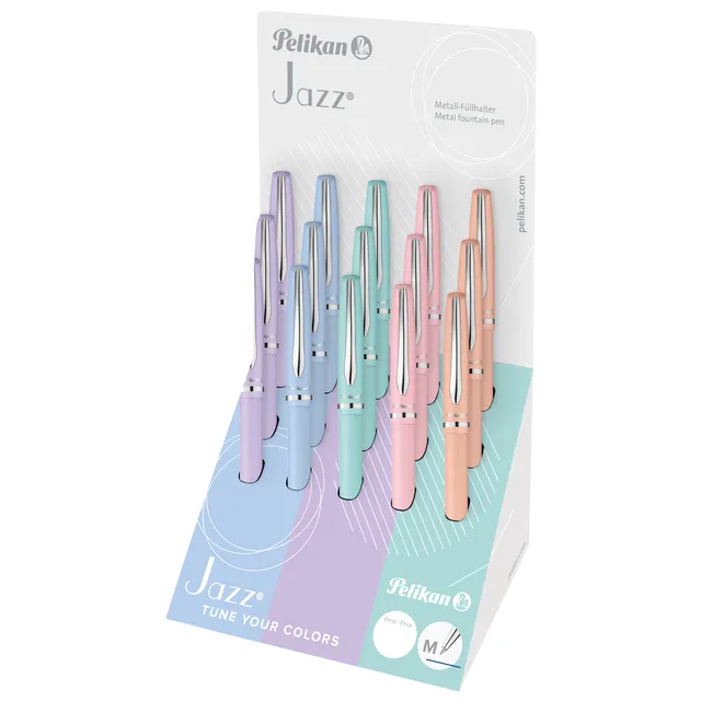 Pelikan Balpen Pelikan Jazz Pastel K36CD medium assorti