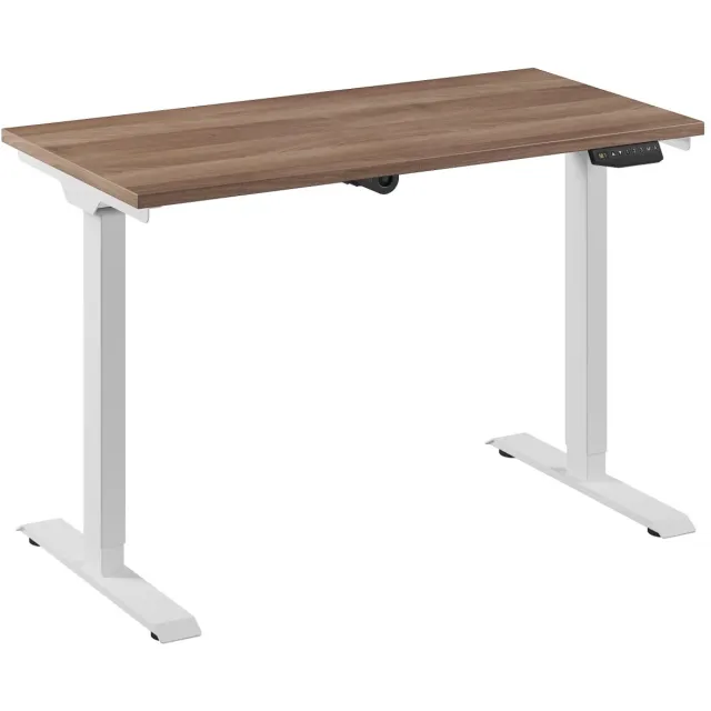 Ceha Europe Bureau Adjust 1 Plus QA 120x60 Wit/Eiken tabak Eiken tabak blad