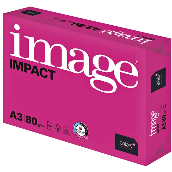 Image Kopieerpapier Image Impact A3 80gr wit 500 vel