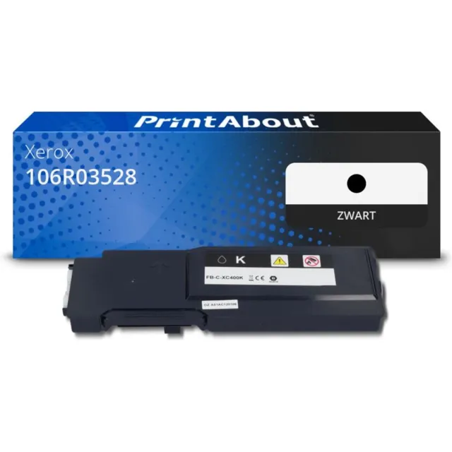 PrintAbout Huismerk Xerox X106R03528PA Toner Zwart