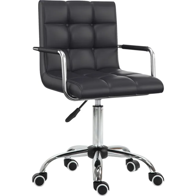 Homcom bureaustoel - met wielen 02-0697 schwarz