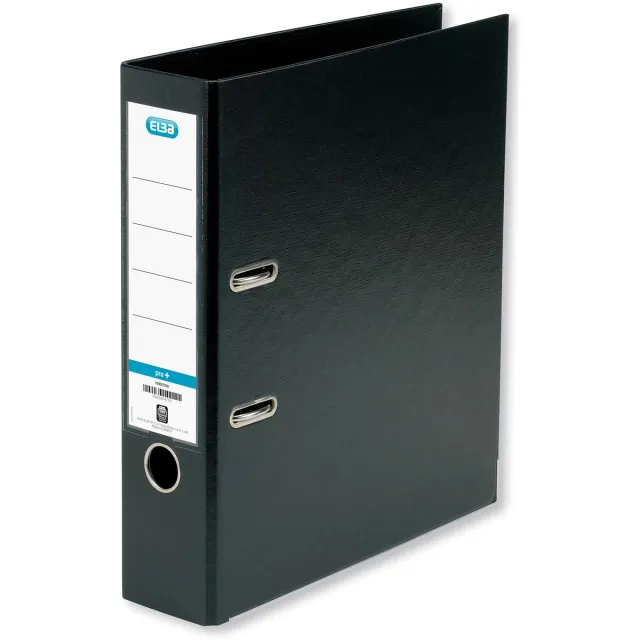 Elba Ordner Elba Smart A4 80mm PP zwart