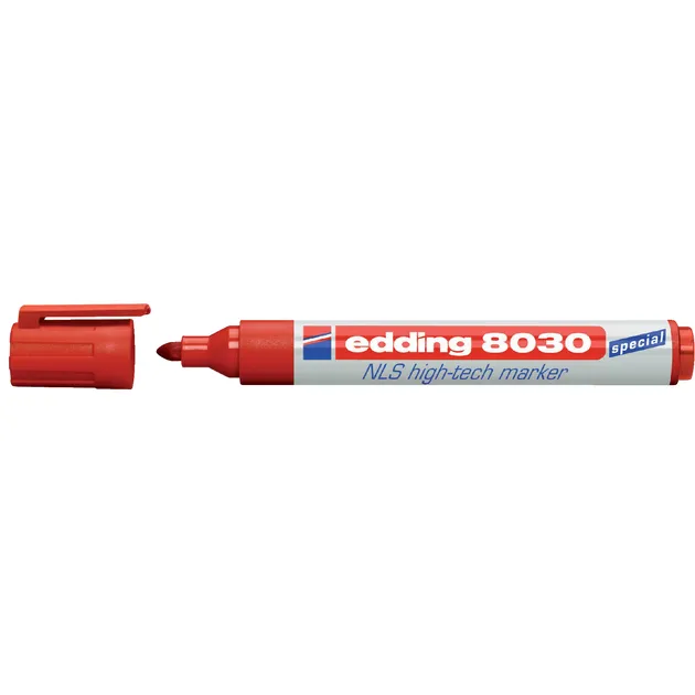 Edding Viltstift edding 8030 NLS high-tech 1.5-3mm rood