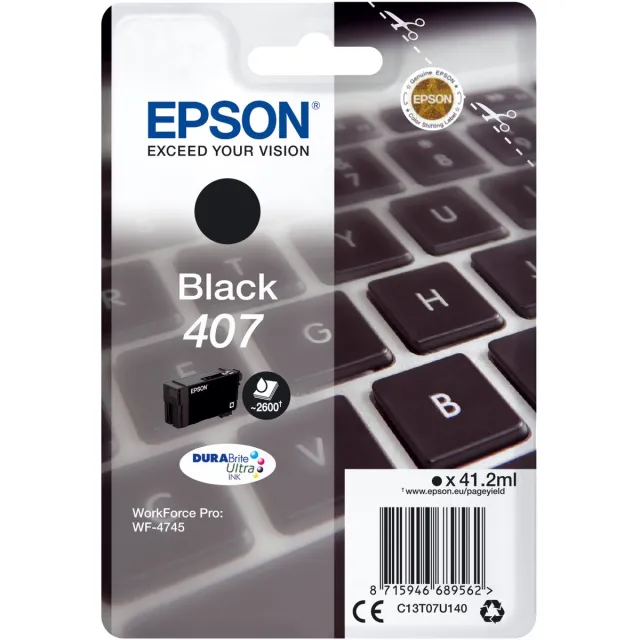 Original Ink Cartridge Epson WF-4745 Black
