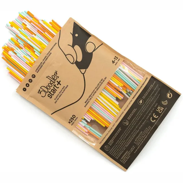 3Doodler Start - 3D Pen navulling - 250 Kleurstaafjes 'Fire & Ice' multikleur