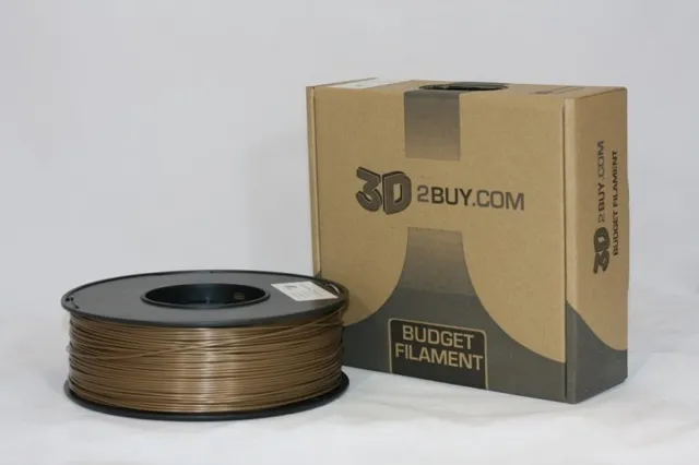 3D2BUY 3D printmaterialen - PLA Filament 1.75mm - goud