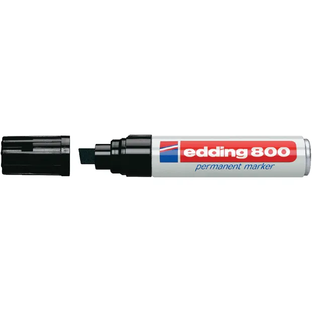 Edding Viltstift edding 800 schuin 4-12mm zwart