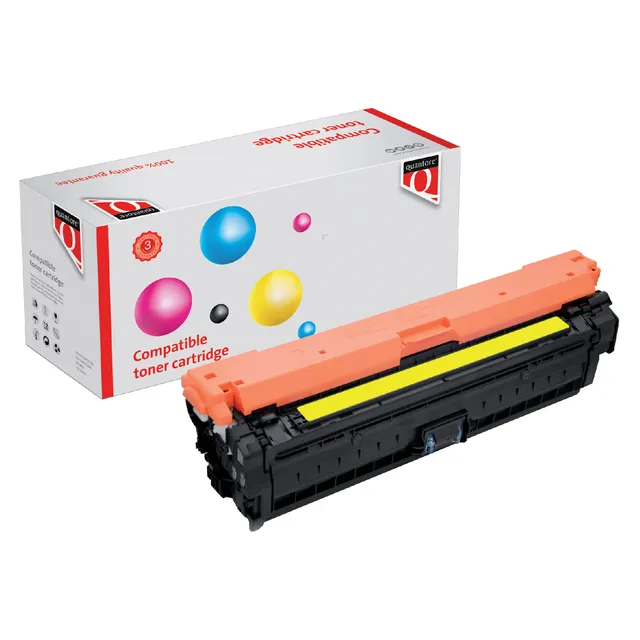 Quantore Tonercartridge Quantore alternatief tbv HP CE272A 650A geel
