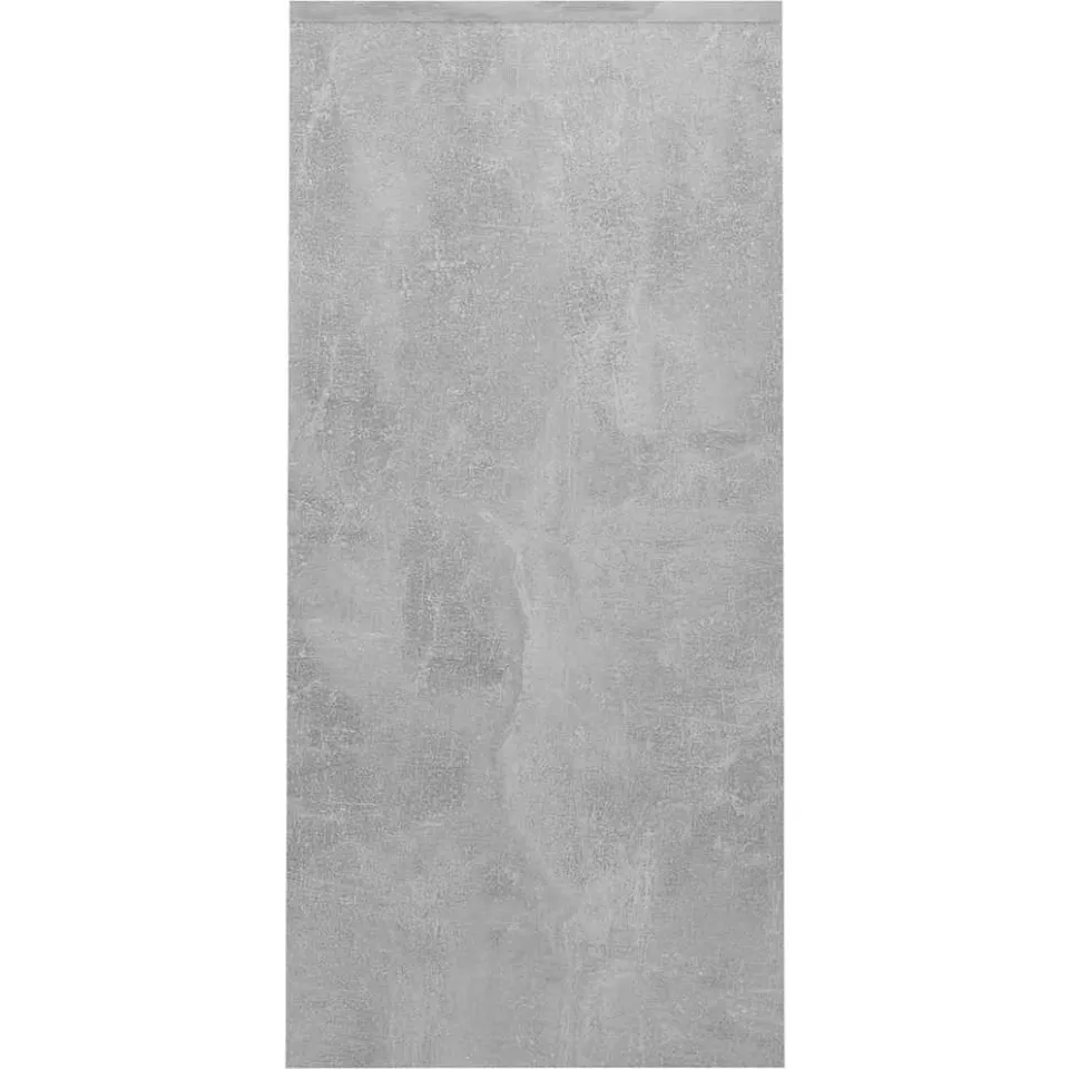 vidaXL Bureau 102,5x35x75 cm bewerkt hout betongrijs grijs, foto 4