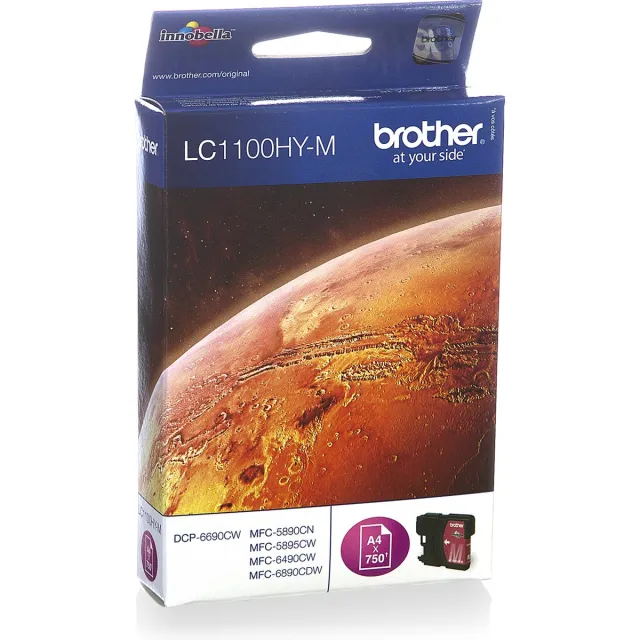 Brother Inkjet LC1100M - Magenta / HC