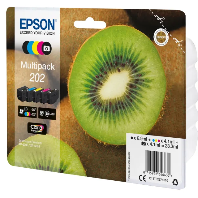 Epson 202 inktcartridges multipack