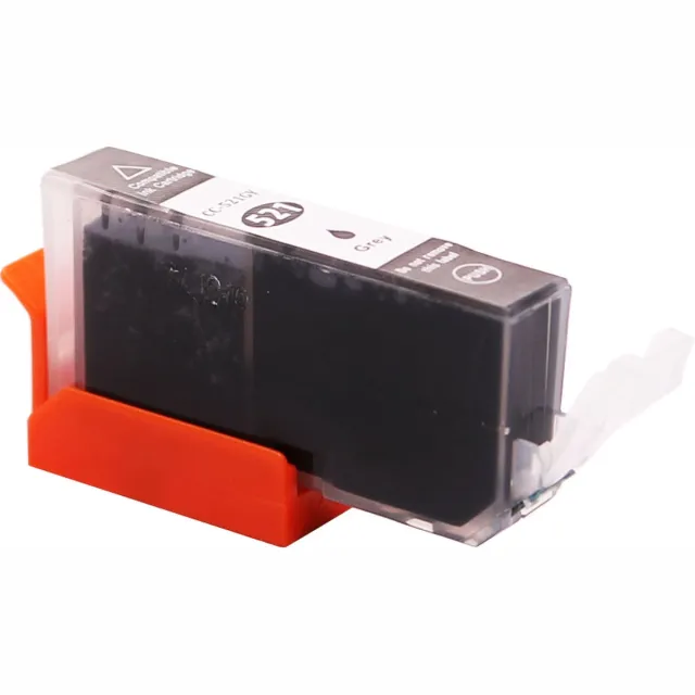 Colori huismerk inkt cartridge geschikt voor Canon 521 grijs Pixma IP3600 IP4600 IP4600X IP4700 MP540 MP550 MP560 MP620 MP630 MP640 MP640R MP980 MP990 MX860