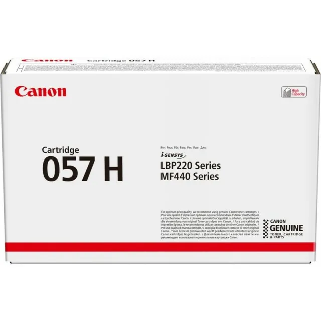 Canon 057 H Toner Zwart Hoge capaciteit