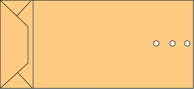 Quantore Envelop Quantore monsterzak 120x285x50mm 120gr/m2 br 250 stuks
