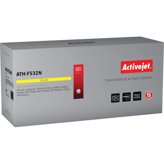 ActiveJet AT-F540NX toner voor HP-printer; HP 203X CF540X-vervanging; Opperste; 3200 pagina's; zwart.