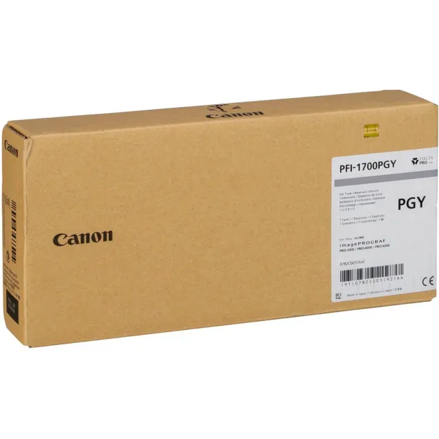 Canon 0782C001 - PFI-1700PGY - Inktcartridge grijs