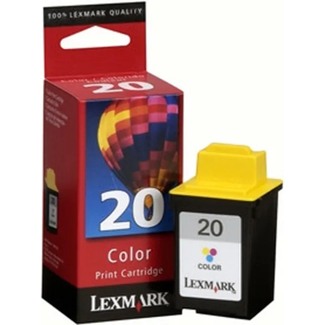 Lexmark inkcartridge nummer 20 kleur 15M0120