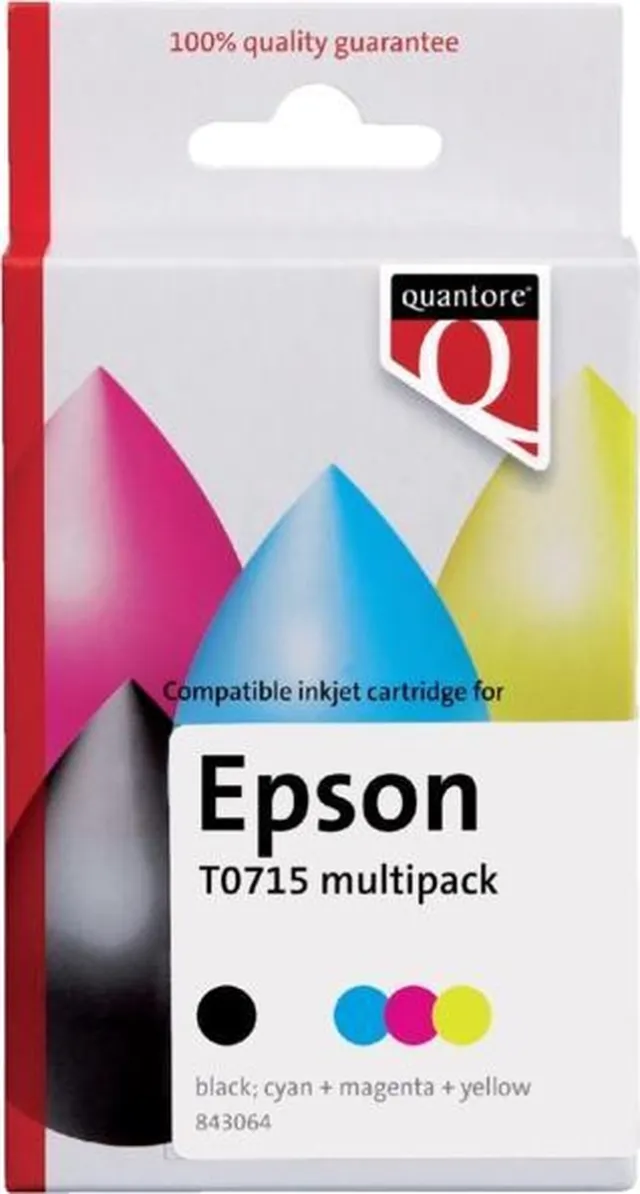 Quantore INKCARTRIDGE QUANTORE EPS T071540 ZWART KLEUR
