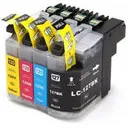 Brother Huismerk Brother LC-125/LC-127 XL Inktcartridges Multipack (zwart + 3 kleuren)