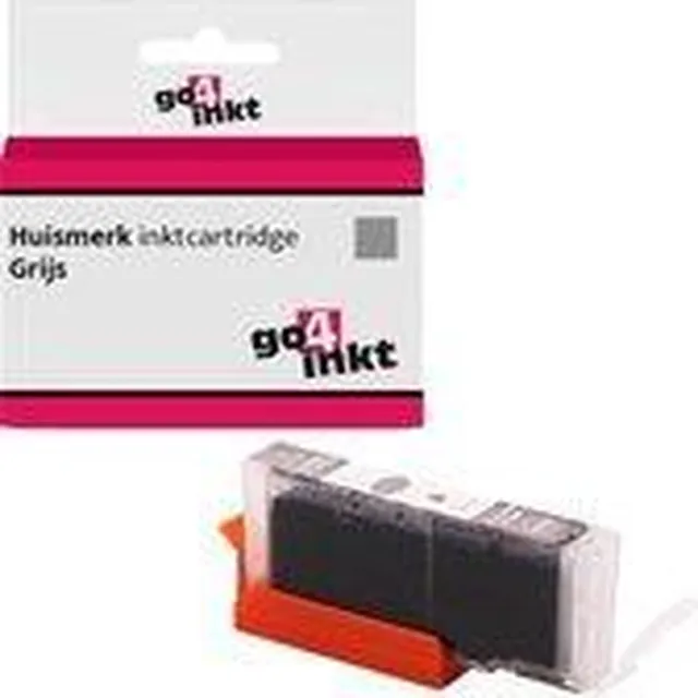 Go4inkt compatible met Canon CLI-521 gr inkt cartridge grijs