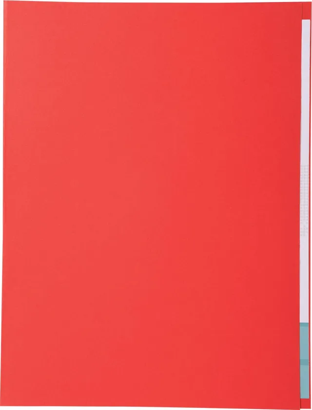 Exacompta dossiermap Forever met zichtrand, ft A4, pak van 100, rood