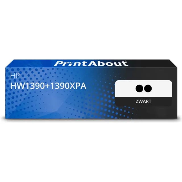 PrintAbout huismerk Toner HW1390+1390XPA (139X) Zwart Multipack Hoge capaciteit geschikt voor HP