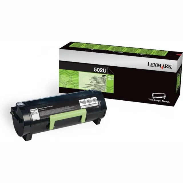 Lexmark 502U tonercartridge Zwart