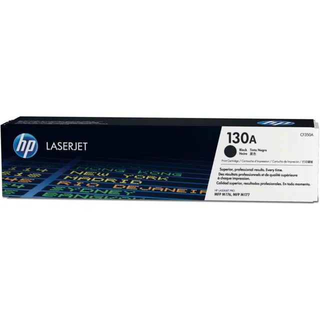 Hp toner 130A, 1 300 pagina's, OEM CF350A, zwart