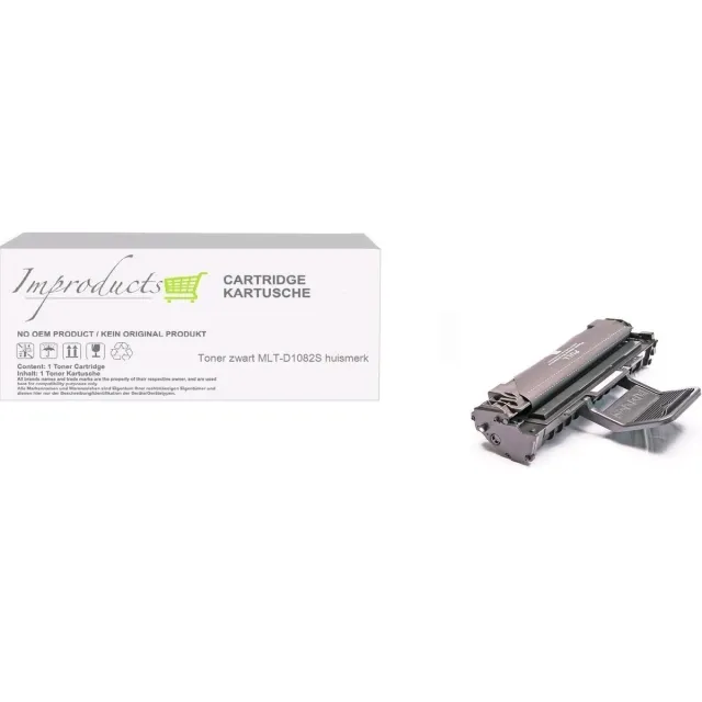 Improducts Toner - Alternatief Samsung ML-1640 / MTL-D1082S zwart XL inhoud