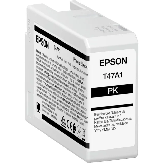 Epson Original Ink Cartridge Epson C13T47A100 50 ml Black Zwart