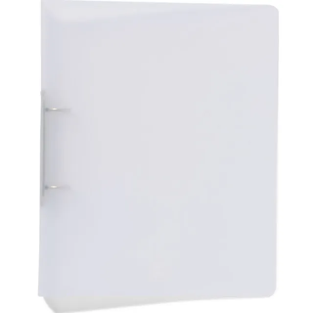 HEMA 2-rings ringbandmappen A4 transparant - 2 stuks