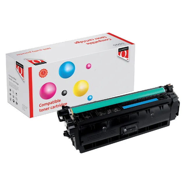 Quantore Tonercartridge Quantore alternatief tbv HP CF361X 508X blauw Cyaan/Blauw