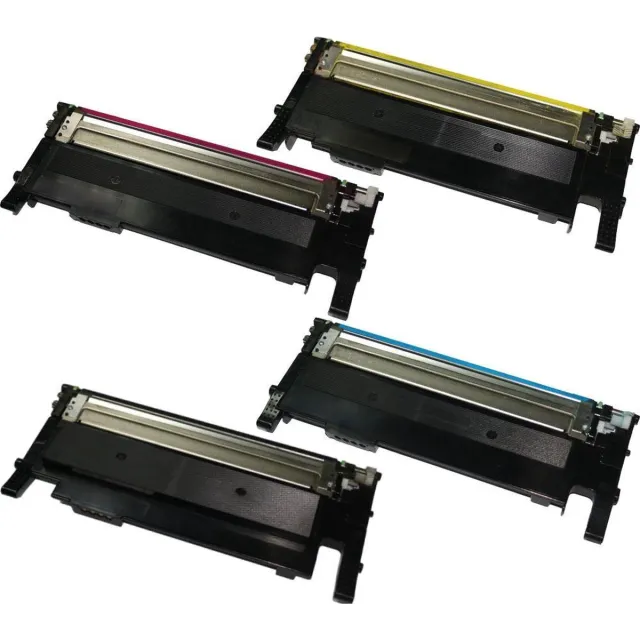 KATRIZ huismerk toner 1x K406S Zwart + 1x C406S Cyaan + 1x Y406S Geel + 1x M406S Magenta | 4 stuks Zwart, Cyaan, Magenta, Geel