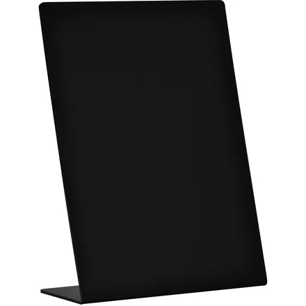 Europel Krijtbord Europel L-standaard A5 zwart