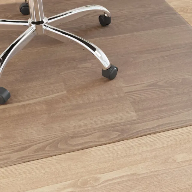 vidaXL Vloermat voor laminaat of tapijt 120x115 cm PVC Transparent