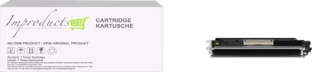 Improducts Toner cartridge - Alternatief Hp 130A HP CF350A Zwart