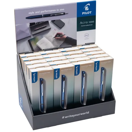Pilot Balpen PILOT Acro 1000 medium assorti