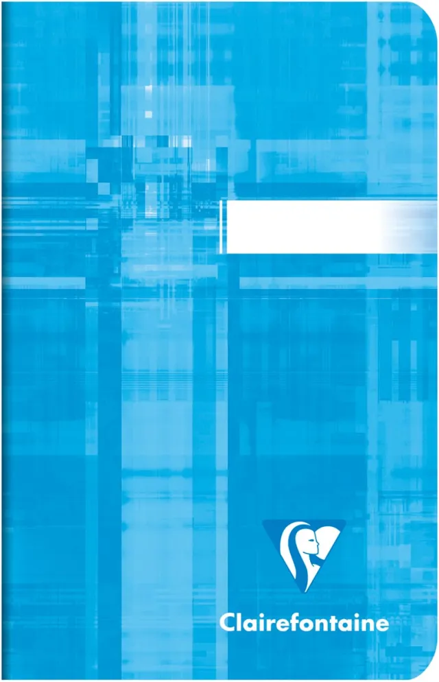 Clairefontaine Metric notitieboekje, ft 9 x 14 cm, 96 bladzijden, geruit 5 mm blauw