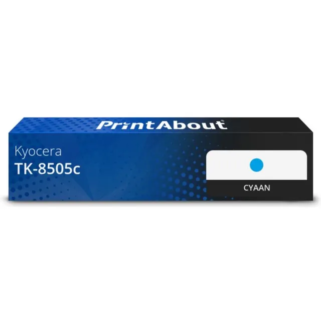 PrintAbout Huismerk Kyocera TK-8505c Toner Cyaan