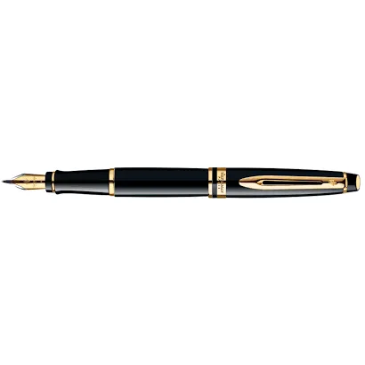 Waterman Vulpen Waterman Expert black lacquer GT medium