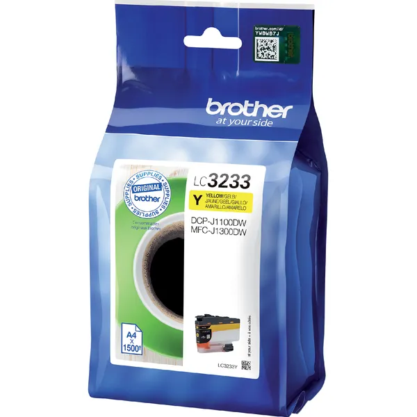 Brother Inktcartridge Brother LC-3233Y geel