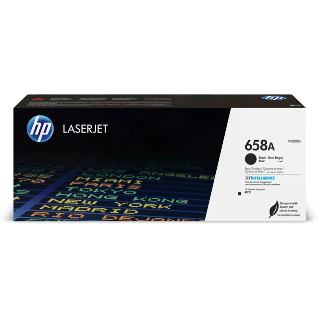 HP 658A (W2000A) - Tonercartridge zwart