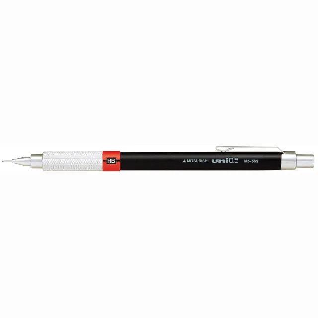 Uni-ball Vulpotlood Premium voor potloodstiften: 0,5 mm rood