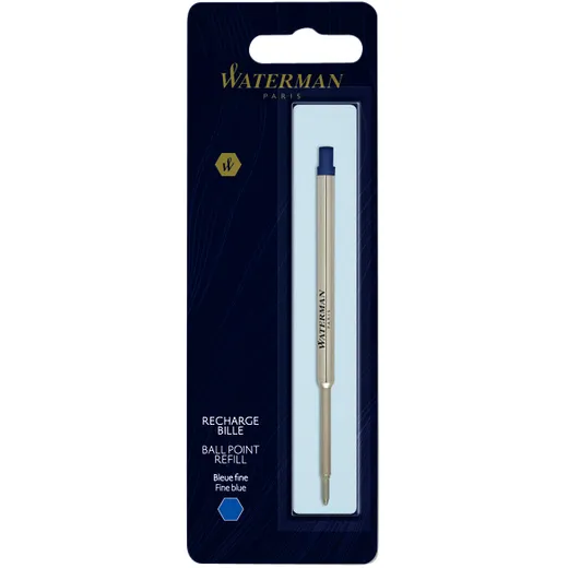 Waterman Balpenvulling Waterman fijn blauw blister à 1 stuk