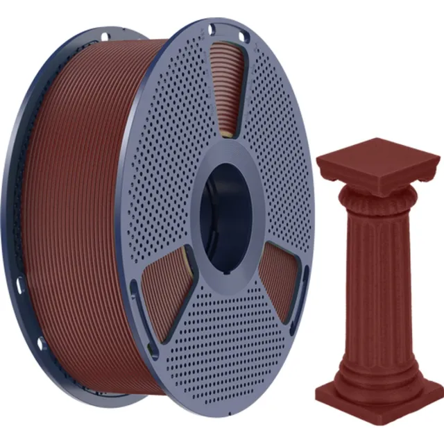 Sunlu High Speed PLA 3D-filament 1.75mm 1kg Marmer Brick Red
