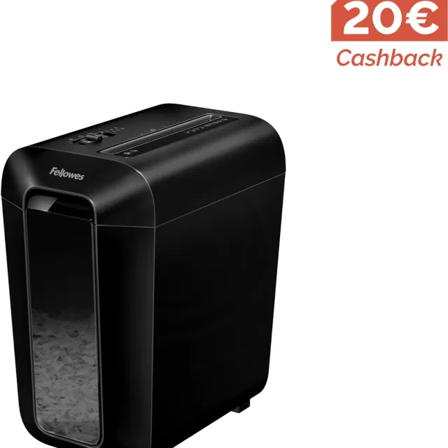 Fellowes Powershred papiervernietiger LX65, zwart