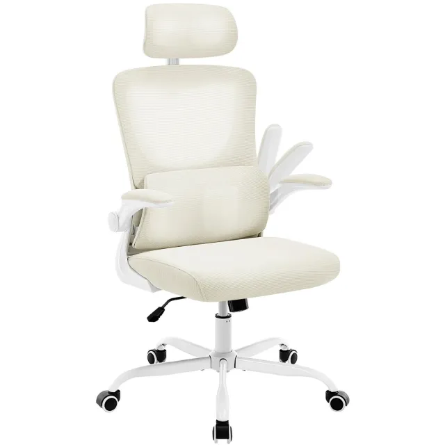 RN-Select MC Select Bureaustoel - Ergonomische Bureaustoel - Verstelbaar - Beige