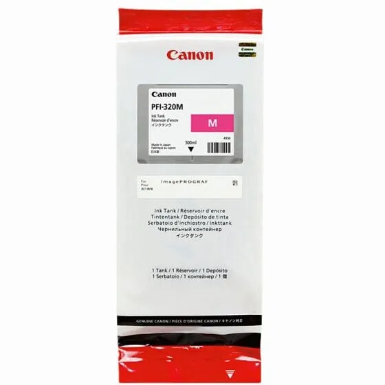 Canon inktcartridge PFI-320, 300 ml, OEM 2892C001, magenta